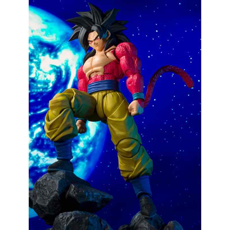Figura Dragon Ball Goku Super Saiyan 4 30cm - LIVRARIA ZÉ