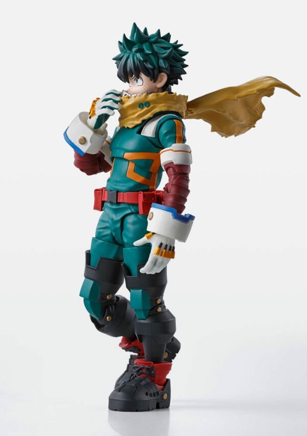 IZUKU MIDORIYA FIGURA PVC 14 CM MY HERO ACADEMIA SH FIGUARTS BANDAI TAMASHII - Imagen 4