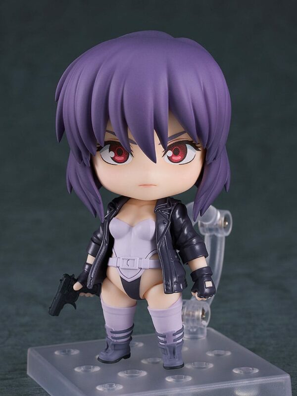 MOTOKO KUSANAGI S.A.C. VERSION FIGURA PVC 10 CM GHOST IN THE SHELL STAND ALONE COMPLEX NENDOROID GOOD SMILE COMPANY - Imagen 3