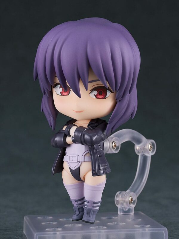 MOTOKO KUSANAGI S.A.C. VERSION FIGURA PVC 10 CM GHOST IN THE SHELL STAND ALONE COMPLEX NENDOROID GOOD SMILE COMPANY - Imagen 5