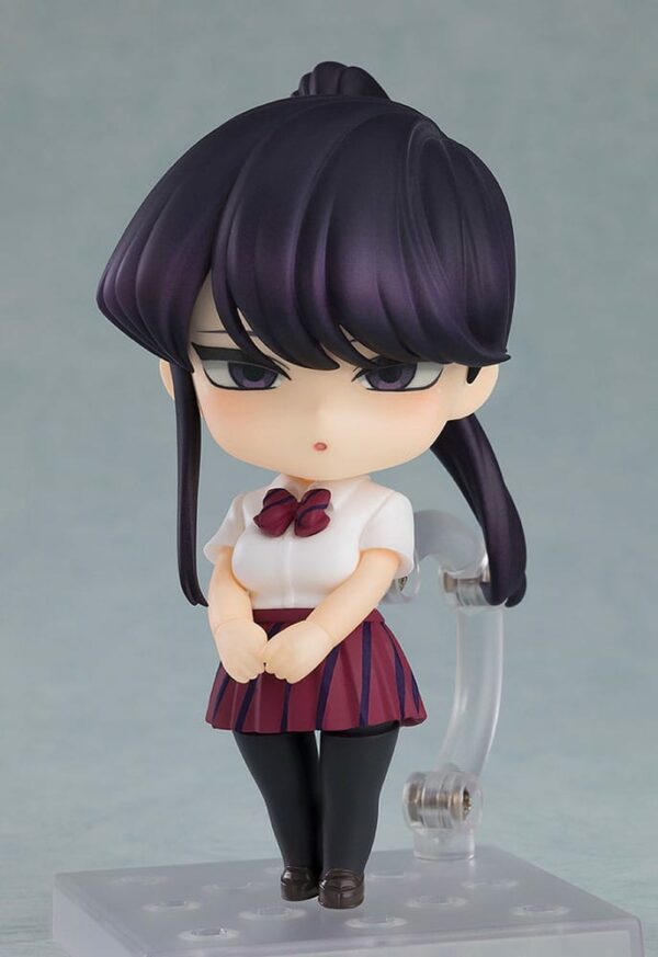 SHOKO KOMI PONYTAIL VERSION FIGURA PVC 10 CM KOMI CAN'T COMMUNICATE NENDOROID GOOD SMILE COMPANY - Imagen 3