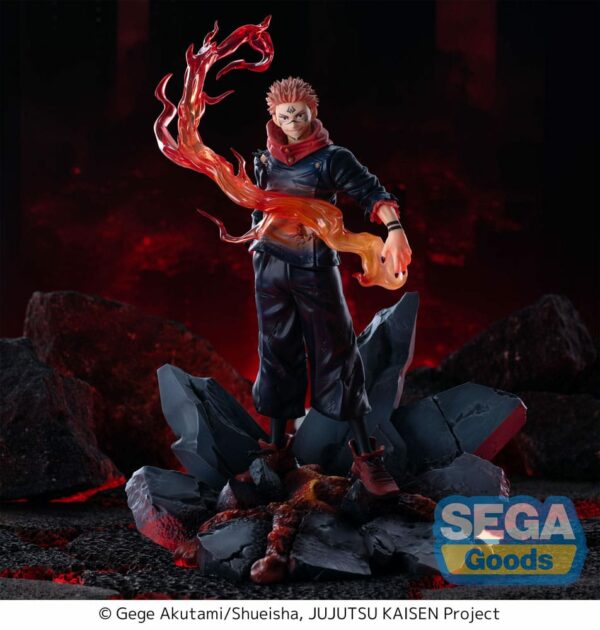 SUKUNA FUGA FIGURA PVC 23 CM JUJUTSU KAISEN LUMINASTA SEGA - Imagen 3