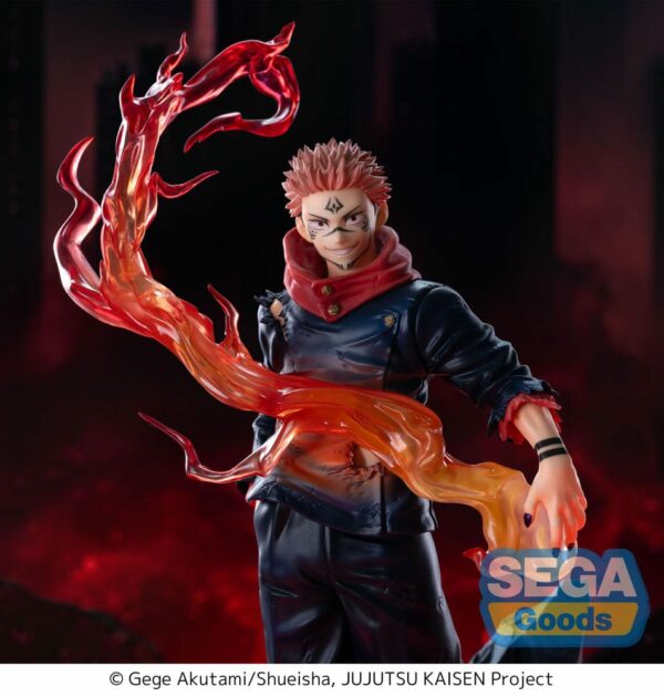 SUKUNA FUGA FIGURA PVC 23 CM JUJUTSU KAISEN LUMINASTA SEGA - Imagen 4