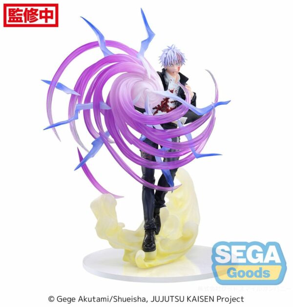 SATORU GOJO HOLLOW PURPLE KYOSHIKI MURASAKI VERSION FIGURA PVC 20 CM JUJUTSU KAISEN LUMINASTA SEGA - Imagen 2