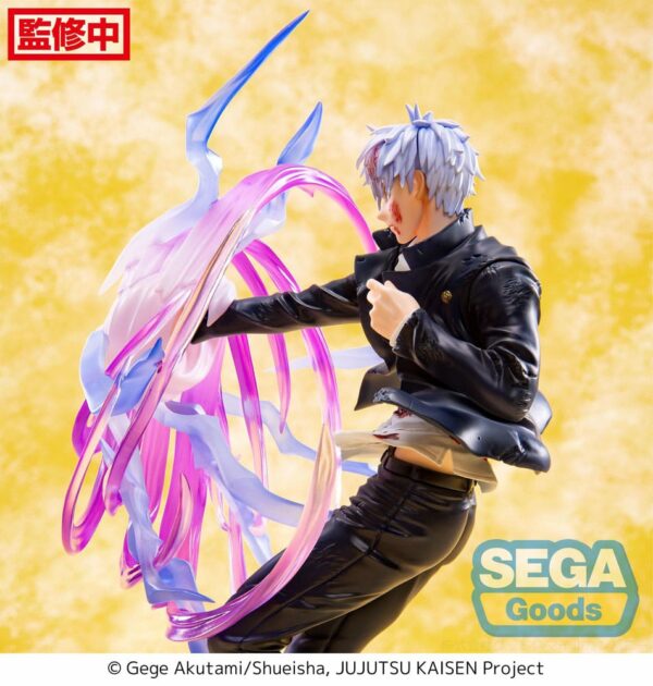 SATORU GOJO HOLLOW PURPLE KYOSHIKI MURASAKI VERSION FIGURA PVC 20 CM JUJUTSU KAISEN LUMINASTA SEGA - Imagen 6