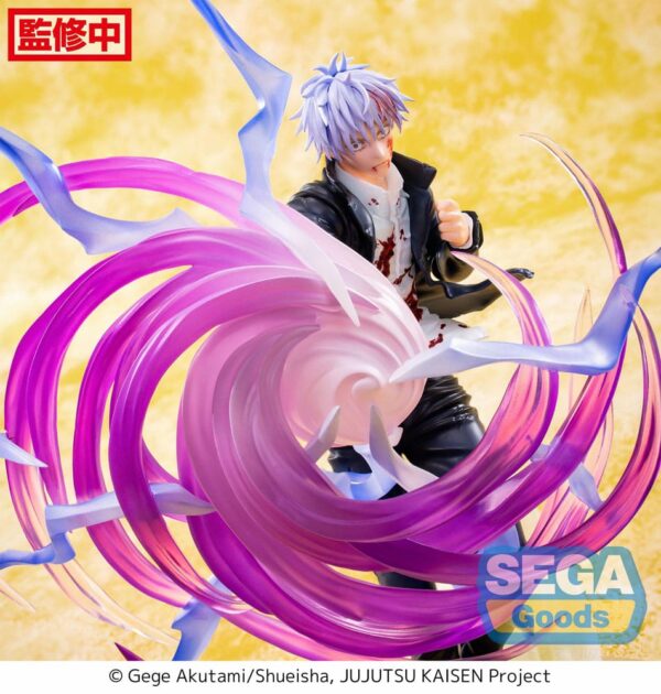 SATORU GOJO HOLLOW PURPLE KYOSHIKI MURASAKI VERSION FIGURA PVC 20 CM JUJUTSU KAISEN LUMINASTA SEGA - Imagen 7