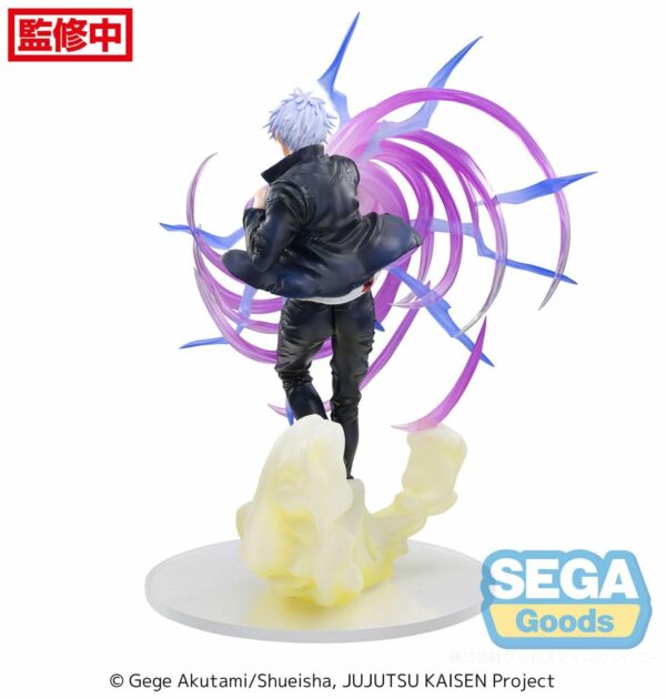 SATORU GOJO HOLLOW PURPLE KYOSHIKI MURASAKI VERSION FIGURA PVC 20 CM JUJUTSU KAISEN LUMINASTA SEGA - Imagen 8