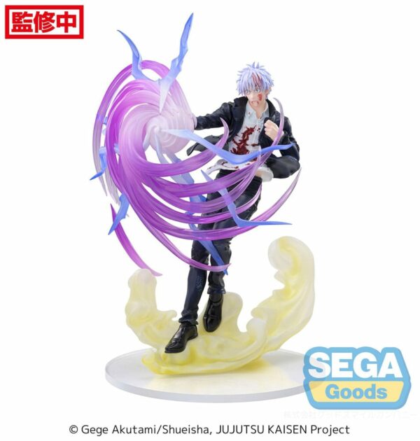 SATORU GOJO HOLLOW PURPLE KYOSHIKI MURASAKI VERSION FIGURA PVC 20 CM JUJUTSU KAISEN LUMINASTA SEGA - Imagen 10