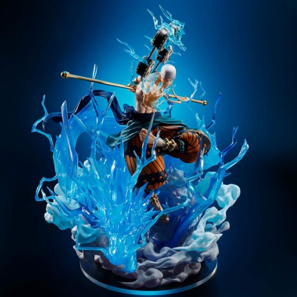 ENEL SIXTY MILLION VOLT LIGHTNING DRAGON EXTRA BATTLE VERSION FIGURA PVC 31,5 CM ONE PIECE FIGUARTS ZERO BANDAI TAMASHII