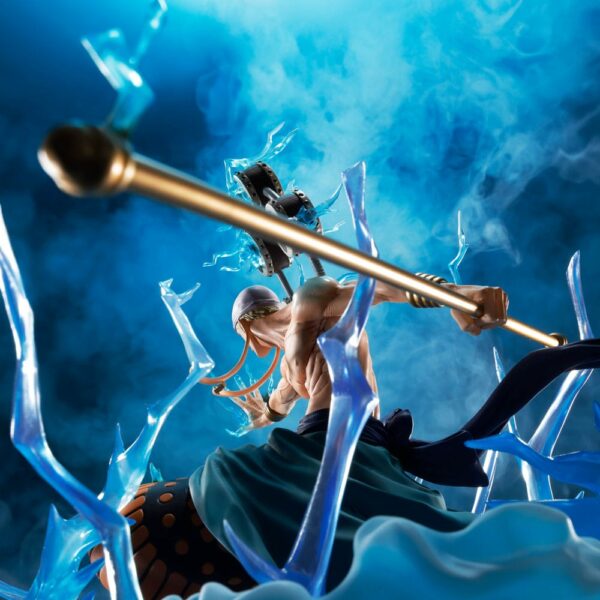 ENEL SIXTY MILLION VOLT LIGHTNING DRAGON EXTRA BATTLE VERSION FIGURA PVC 31,5 CM ONE PIECE FIGUARTS ZERO BANDAI TAMASHII - Imagen 7