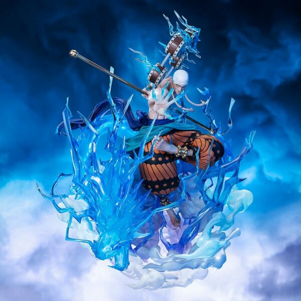 ENEL SIXTY MILLION VOLT LIGHTNING DRAGON EXTRA BATTLE VERSION FIGURA PVC 31,5 CM ONE PIECE FIGUARTS ZERO BANDAI TAMASHII - Imagen 11