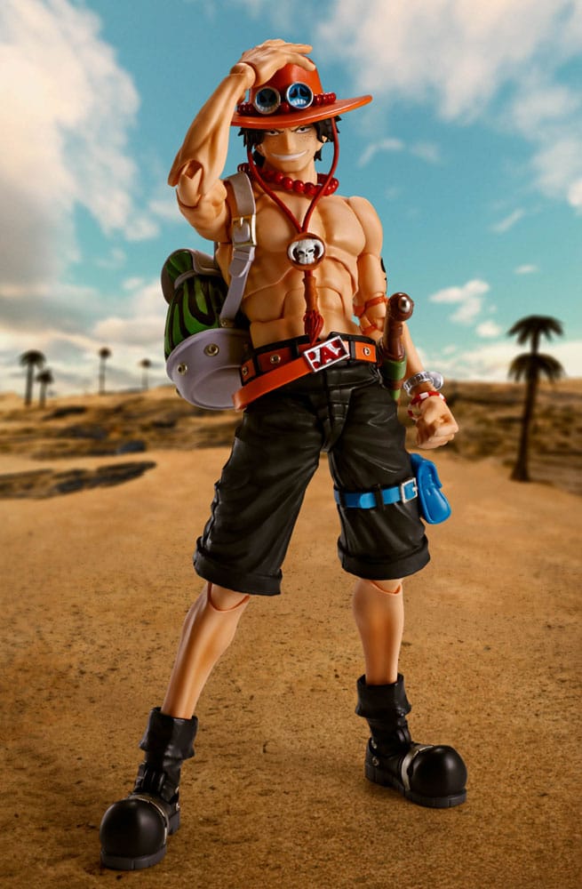 PORTGAS D. ACE FIRE FIST VERSION FIGURA PVC 15,5 CM ONE PIECE SH FIGUARTS COLLECTORS SHOP BANDAI TAMASHII - Imagen 2