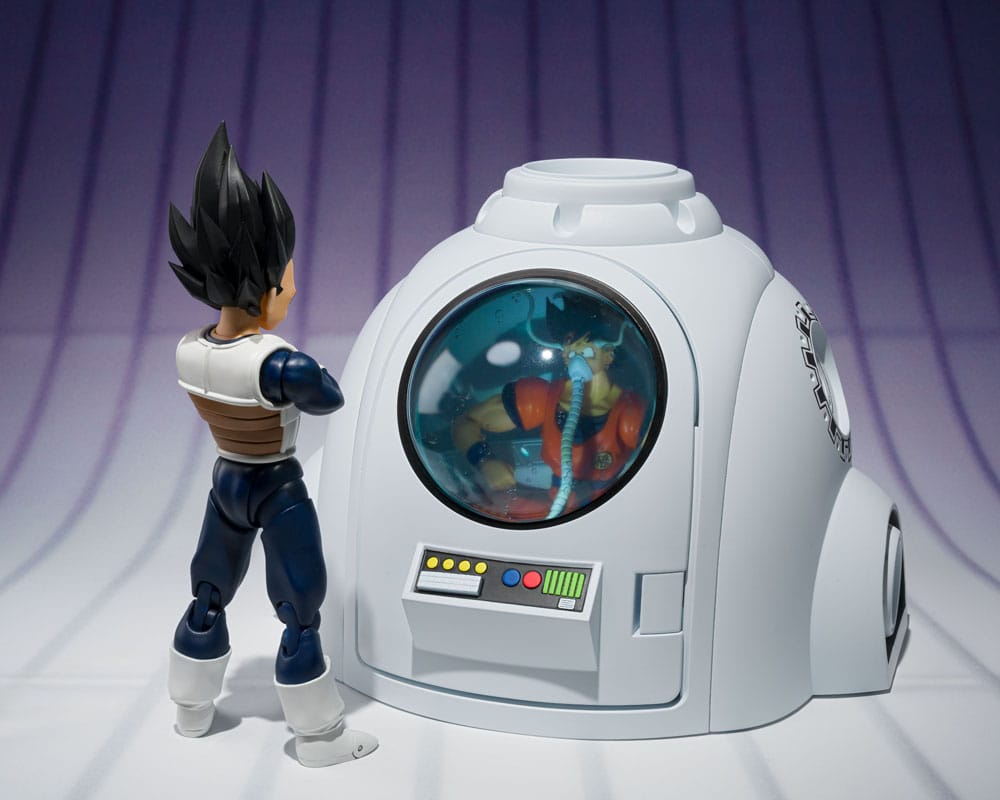 MEDICAL MACHINE REPLICA PVC 14 CM DRAGON BALL Z SH FIGUARTS COLLECTORS SHOP BANDAI TAMASHII - Imagen 9