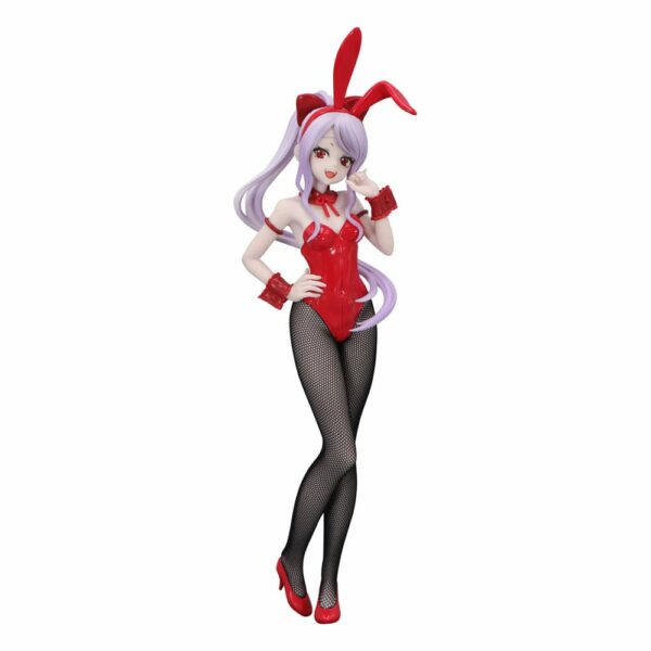 SHALLTEAR RED COLOR VERSION BICUTE BUNNIES FIGURA PVC 30 CM OVERLORD FURYU - Imagen 2