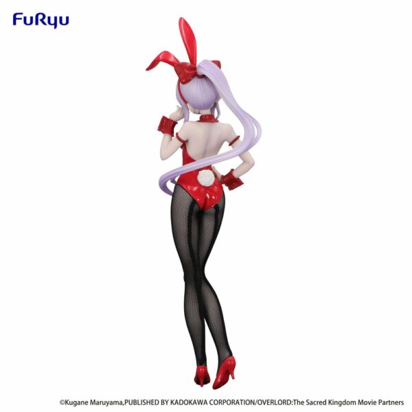 SHALLTEAR RED COLOR VERSION BICUTE BUNNIES FIGURA PVC 30 CM OVERLORD FURYU - Imagen 4
