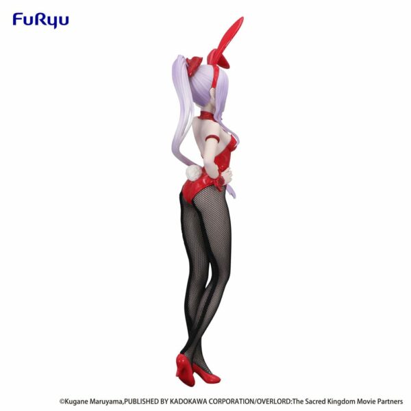 SHALLTEAR RED COLOR VERSION BICUTE BUNNIES FIGURA PVC 30 CM OVERLORD FURYU - Imagen 6