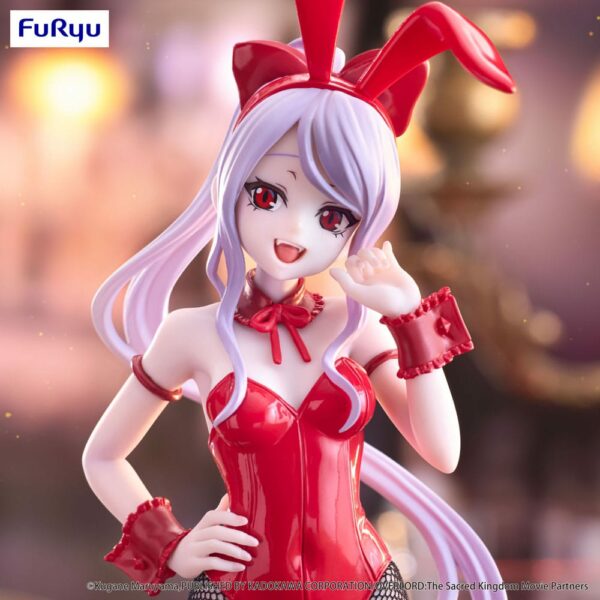 SHALLTEAR RED COLOR VERSION BICUTE BUNNIES FIGURA PVC 30 CM OVERLORD FURYU - Imagen 8