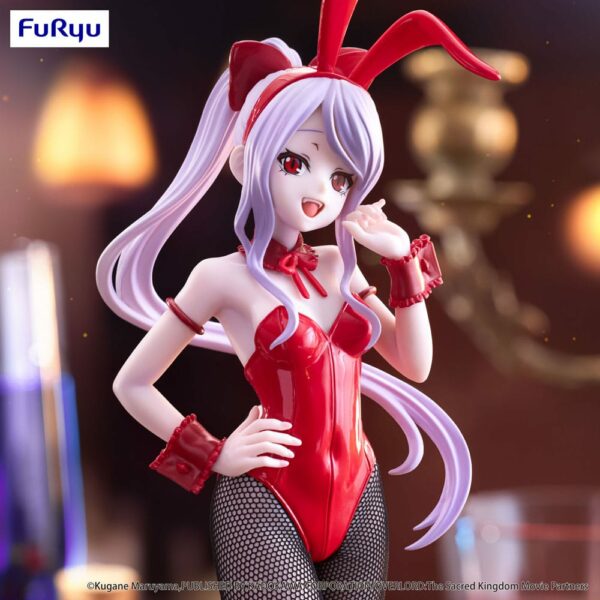 SHALLTEAR RED COLOR VERSION BICUTE BUNNIES FIGURA PVC 30 CM OVERLORD FURYU - Imagen 9