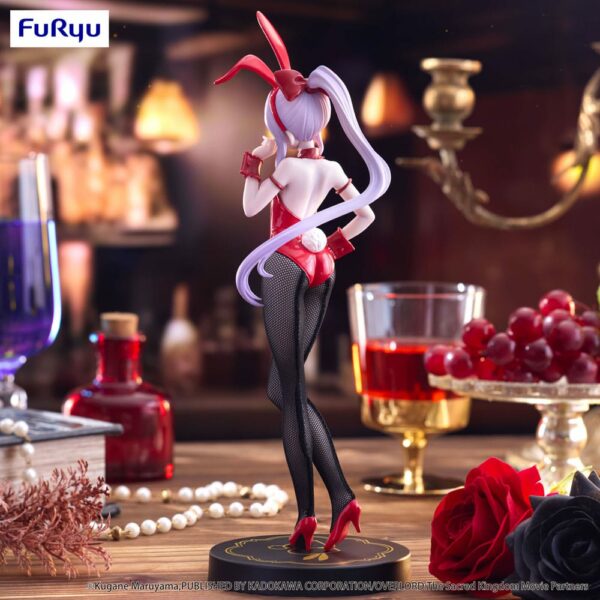 SHALLTEAR RED COLOR VERSION BICUTE BUNNIES FIGURA PVC 30 CM OVERLORD FURYU - Imagen 10