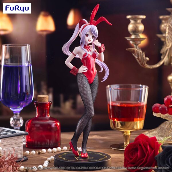 SHALLTEAR RED COLOR VERSION BICUTE BUNNIES FIGURA PVC 30 CM OVERLORD FURYU - Imagen 11