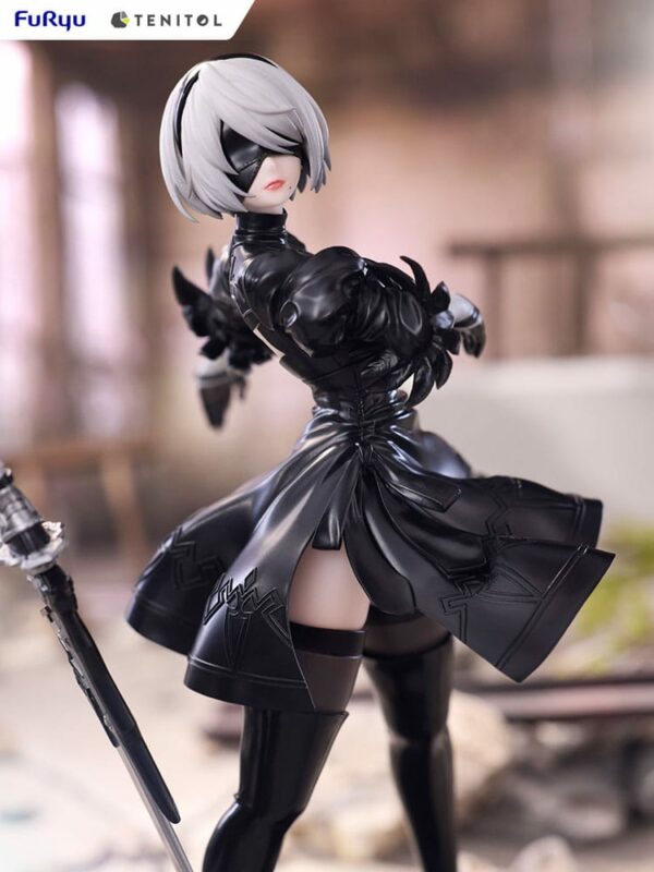 2B FIGURA PVC 22 CM NIER AUTOMATA VERSION1.1A TENITOL FURYU - Imagen 3