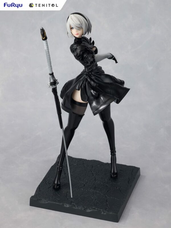 2B FIGURA PVC 22 CM NIER AUTOMATA VERSION1.1A TENITOL FURYU - Imagen 7