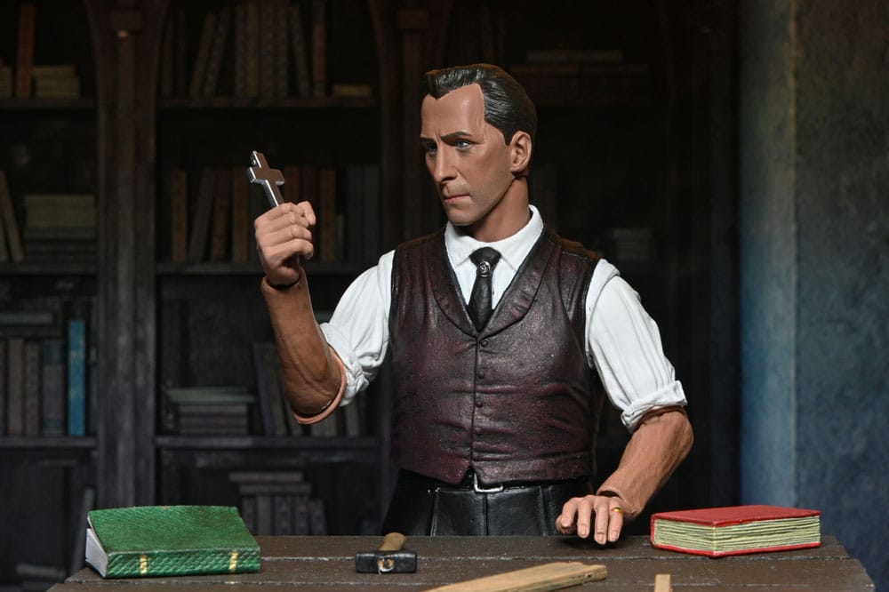 VAN HELSING SCALE ACTION FIGURA PVC 18 CM HAMMER FILMS: HORROR OF DRACULA 1958 NECA - Imagen 7