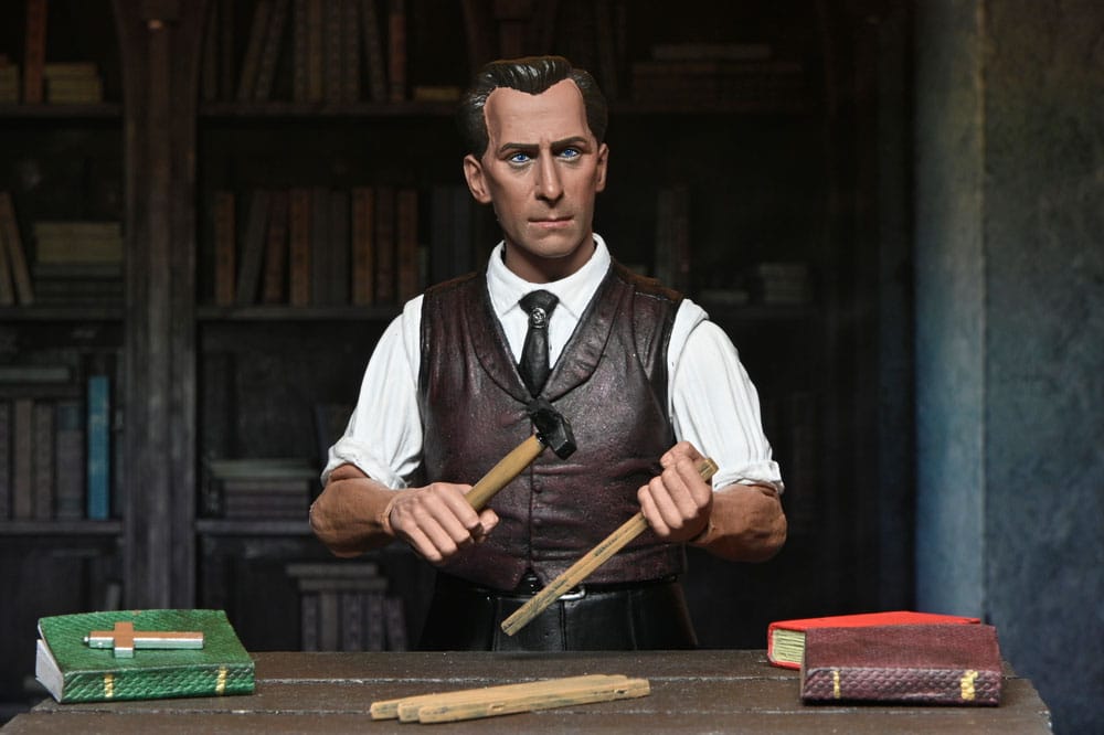 VAN HELSING SCALE ACTION FIGURA PVC 18 CM HAMMER FILMS: HORROR OF DRACULA 1958 NECA - Imagen 8