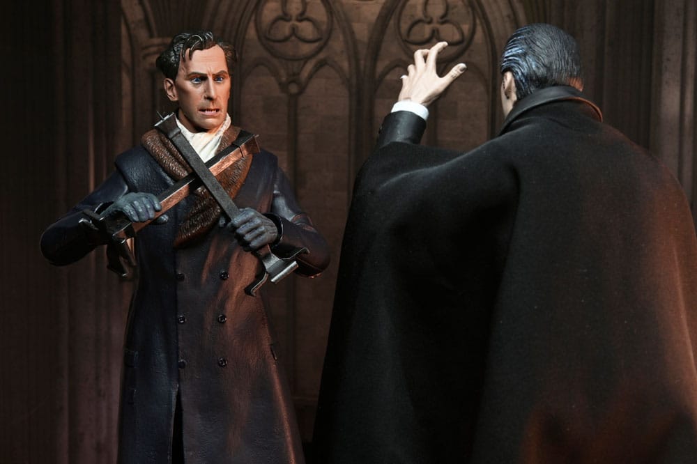 VAN HELSING SCALE ACTION FIGURA PVC 18 CM HAMMER FILMS: HORROR OF DRACULA 1958 NECA - Imagen 12