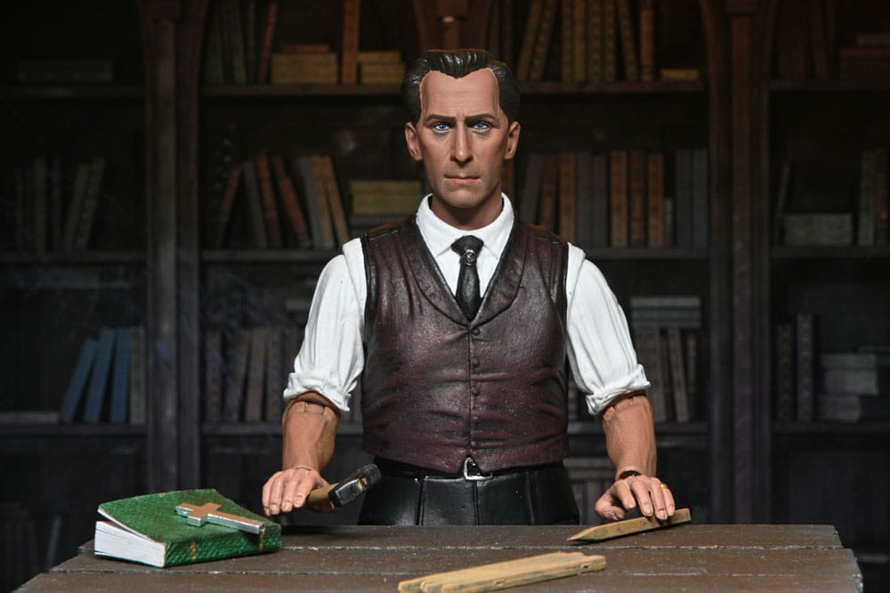 VAN HELSING SCALE ACTION FIGURA PVC 18 CM HAMMER FILMS: HORROR OF DRACULA 1958 NECA - Imagen 22