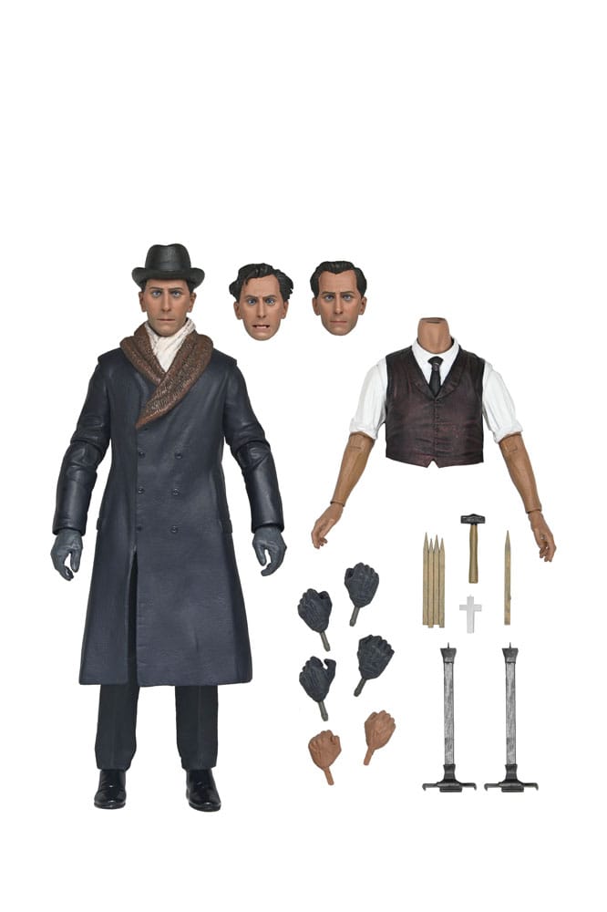 VAN HELSING SCALE ACTION FIGURA PVC 18 CM HAMMER FILMS: HORROR OF DRACULA 1958 NECA - Imagen 24