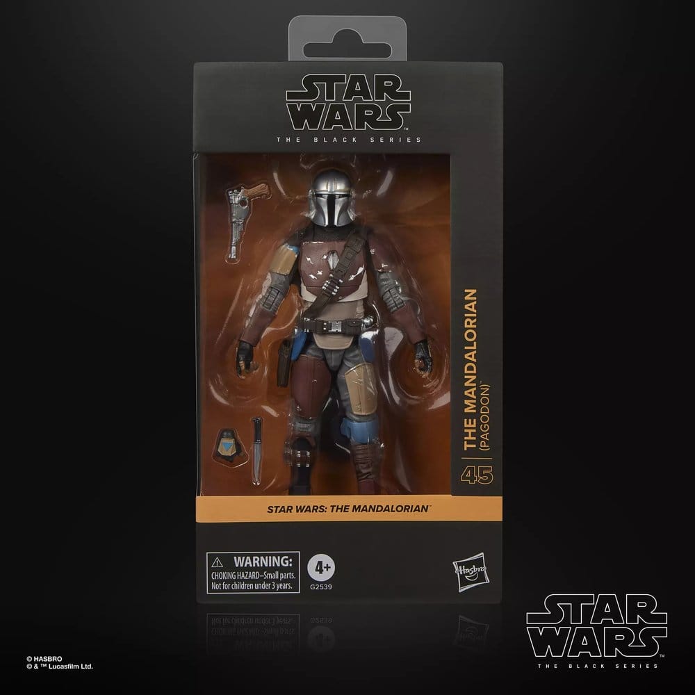 THE MANDALORIAN (PAGODON) FIGURA 15 CM STAR WARS: THE MANDALORIAN THE BLACK HASBRO - Imagen 3