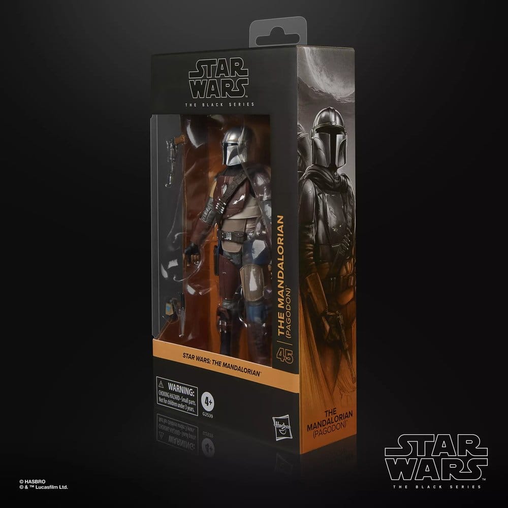 THE MANDALORIAN (PAGODON) FIGURA 15 CM STAR WARS: THE MANDALORIAN THE BLACK HASBRO - Imagen 4