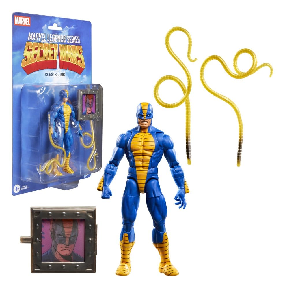 CONSTRICTOR FIGURA PVC 15 CM SECRET WARS MARVEL LEGENDS SERIES HASBRO