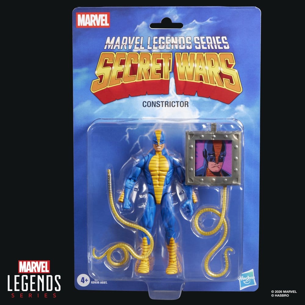 CONSTRICTOR FIGURA PVC 15 CM SECRET WARS MARVEL LEGENDS SERIES HASBRO - Imagen 4