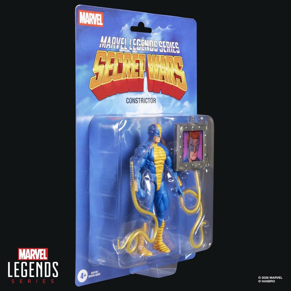 CONSTRICTOR FIGURA PVC 15 CM SECRET WARS MARVEL LEGENDS SERIES HASBRO - Imagen 5